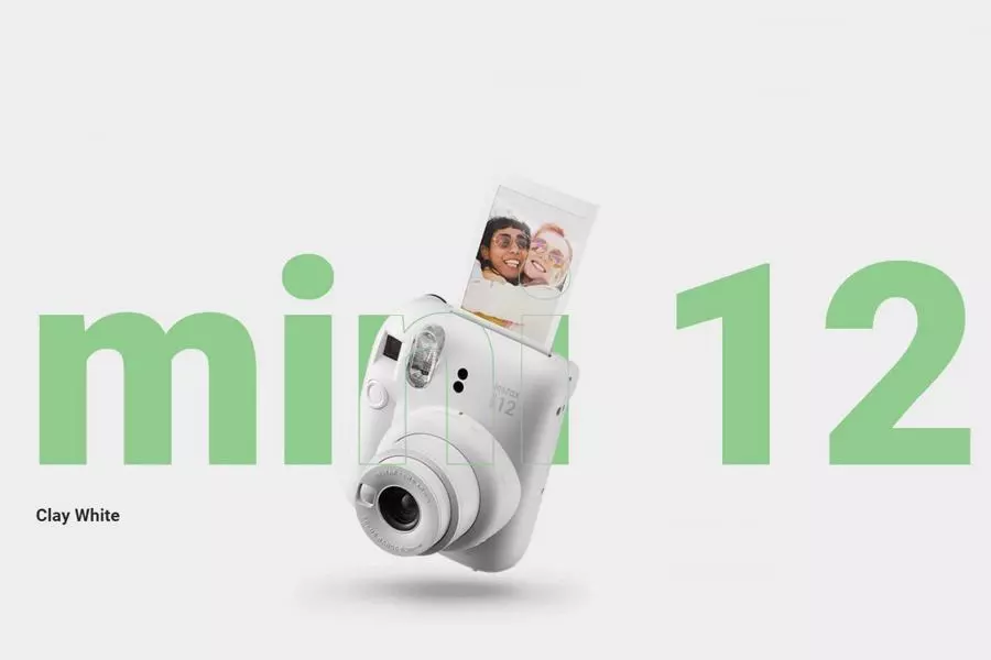 Aparat FujiFilm Instax mini 12 Clay White